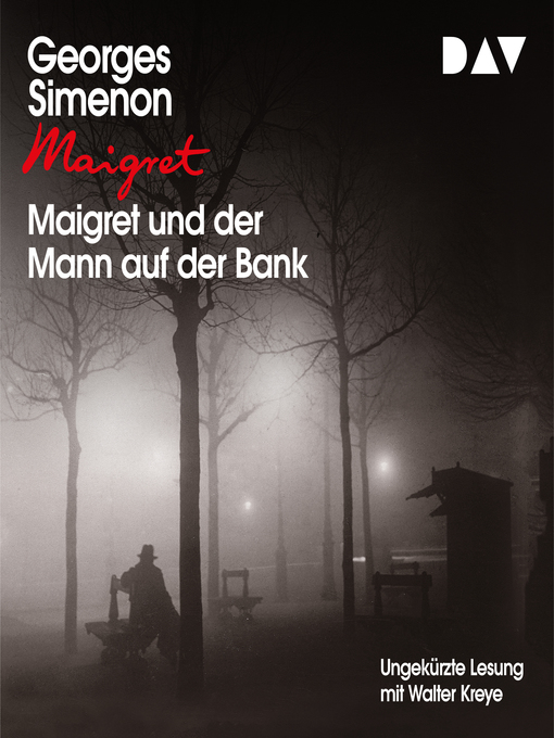 Title details for Maigret und der Mann auf der Bank by Georges Simenon - Available